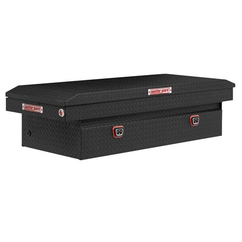 Weather Guard, 71in. L Saddle Box, Full Extra Wide  